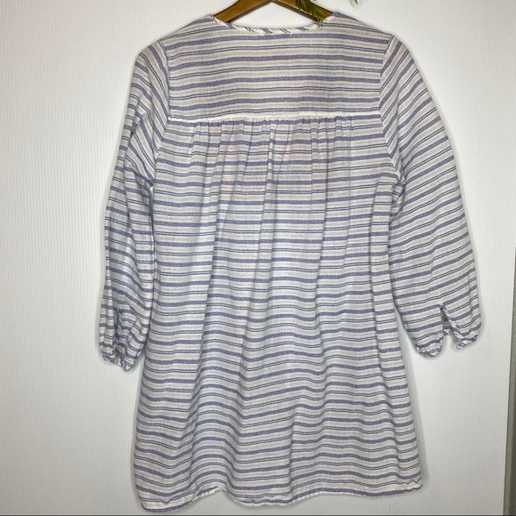 J.Crew - Women’s Embroidered Stripped Tunic Top - Picture 7 of 7